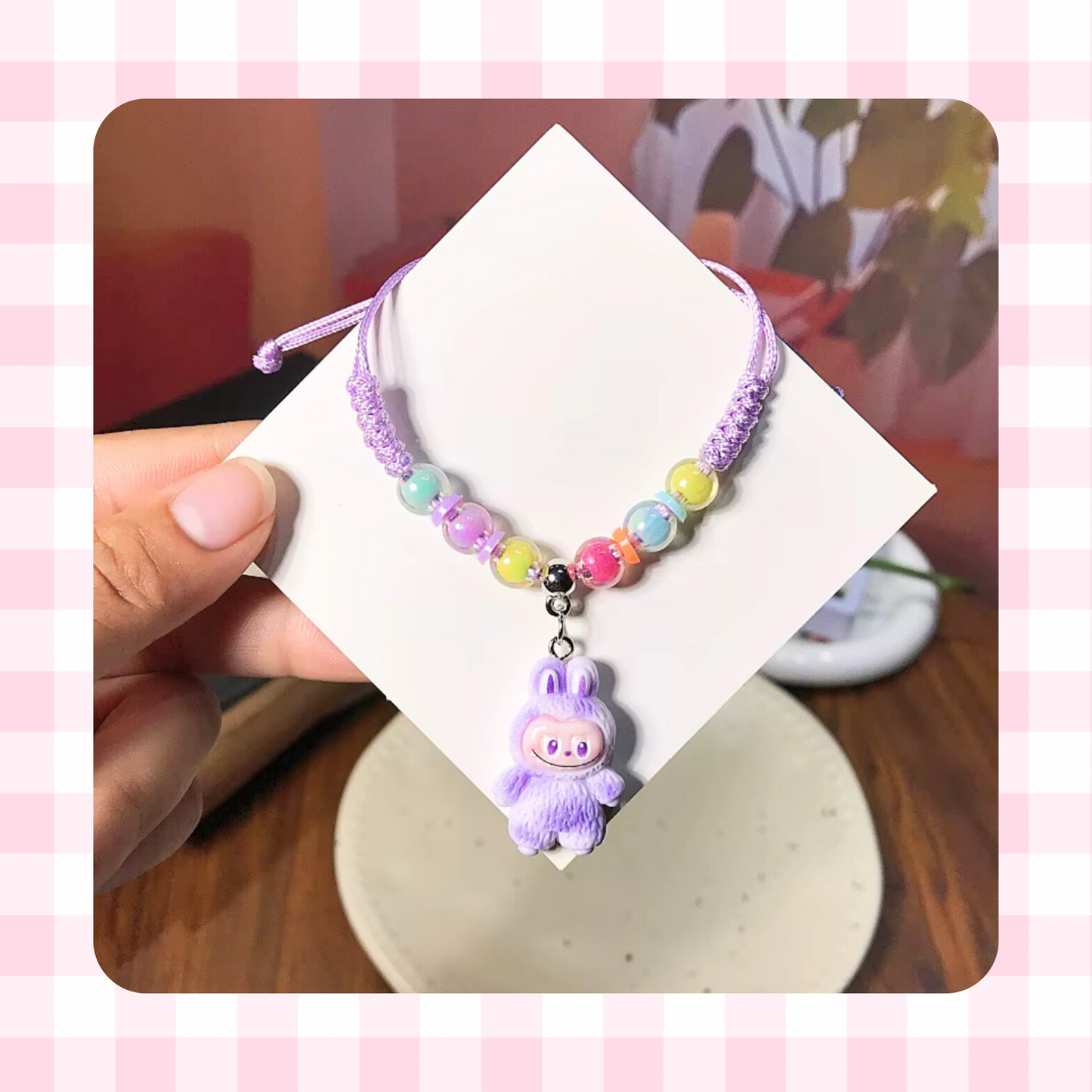 Kawaii Charm Beaded Bracelet 7 Sunny Sky Studio