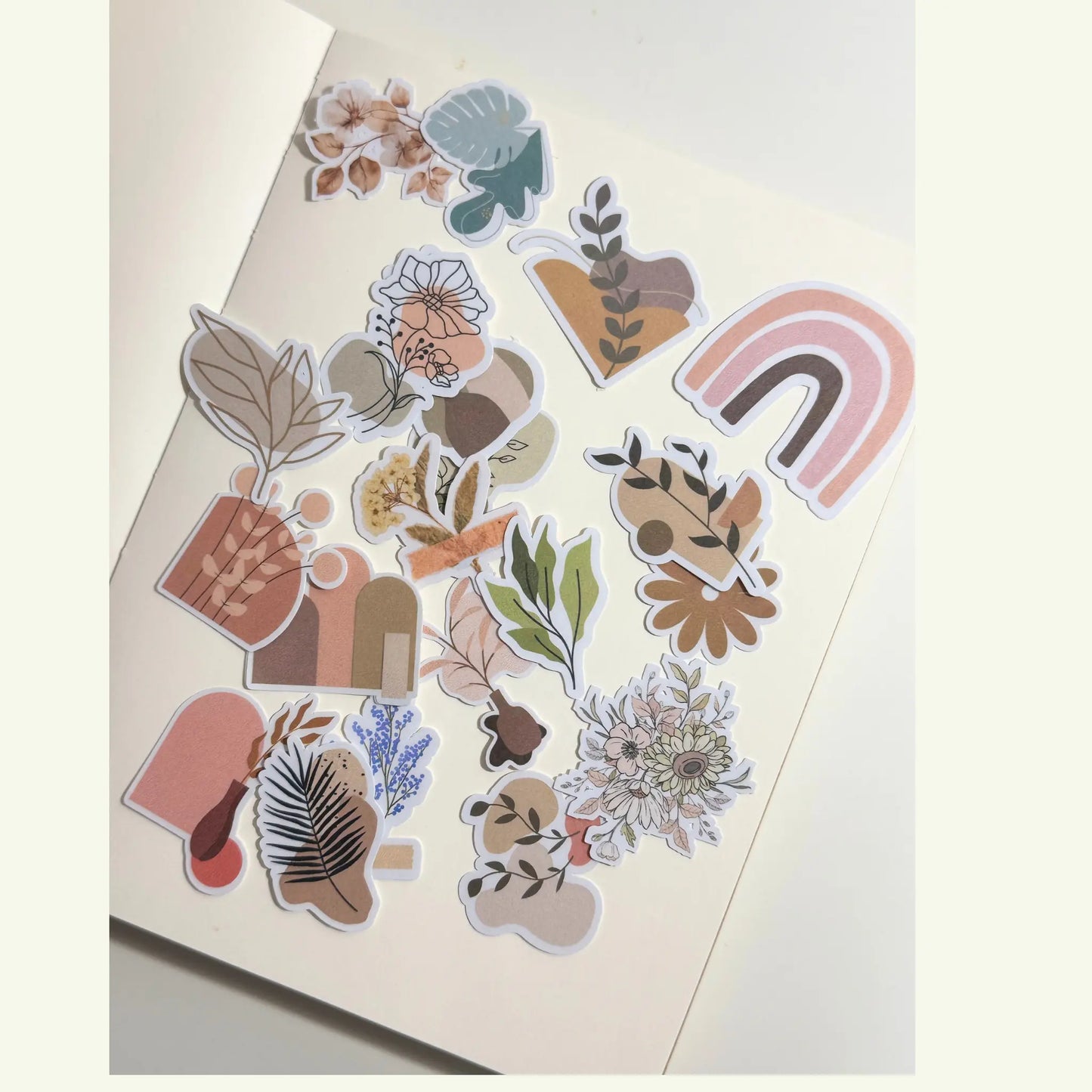 Minimalist Aesthetic Stickers (20 Pieces) Sunny Sky Studio