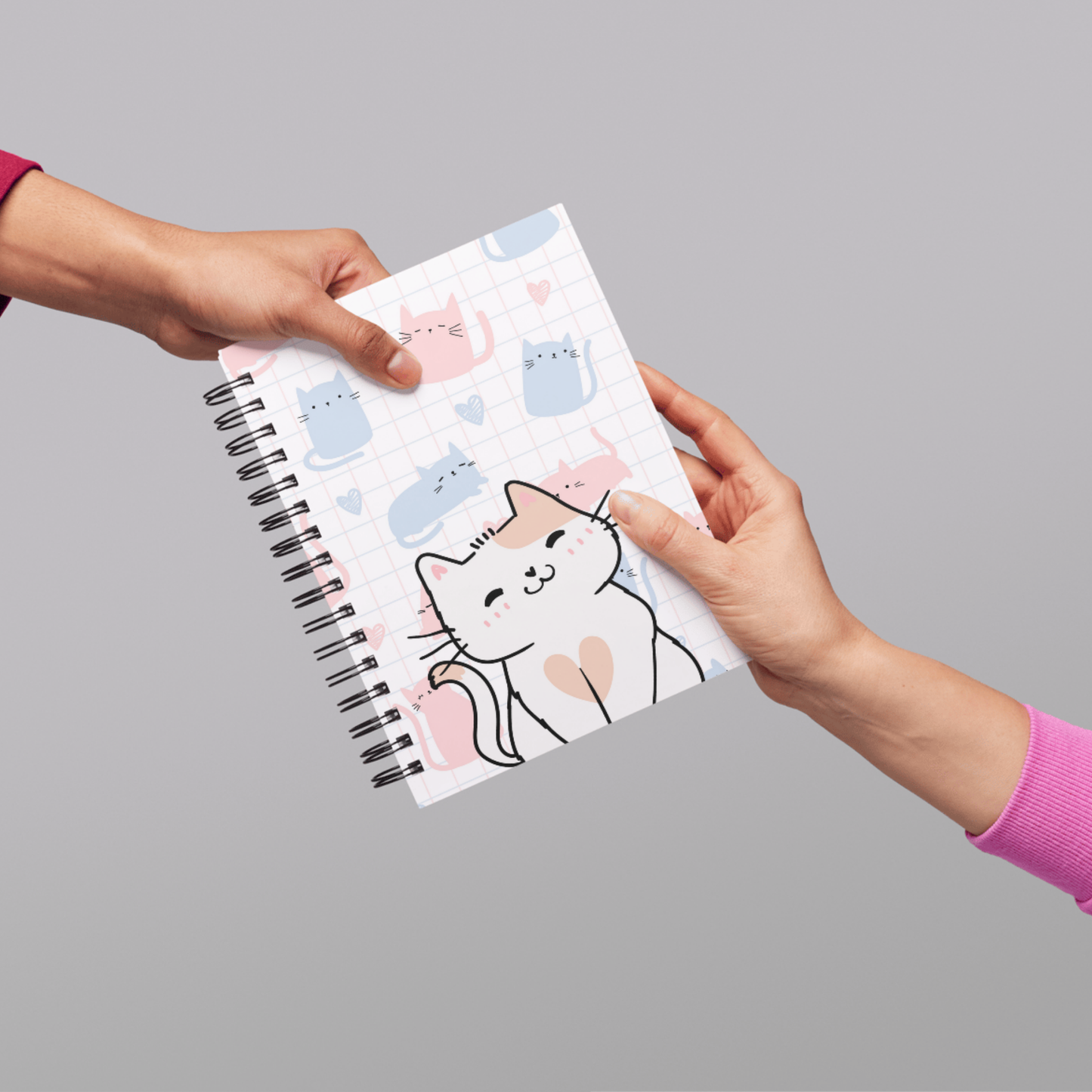 Custom A5 Handmade Planner Notebook β Beautiful Layout with 60 Pages Sunny Sky Studio