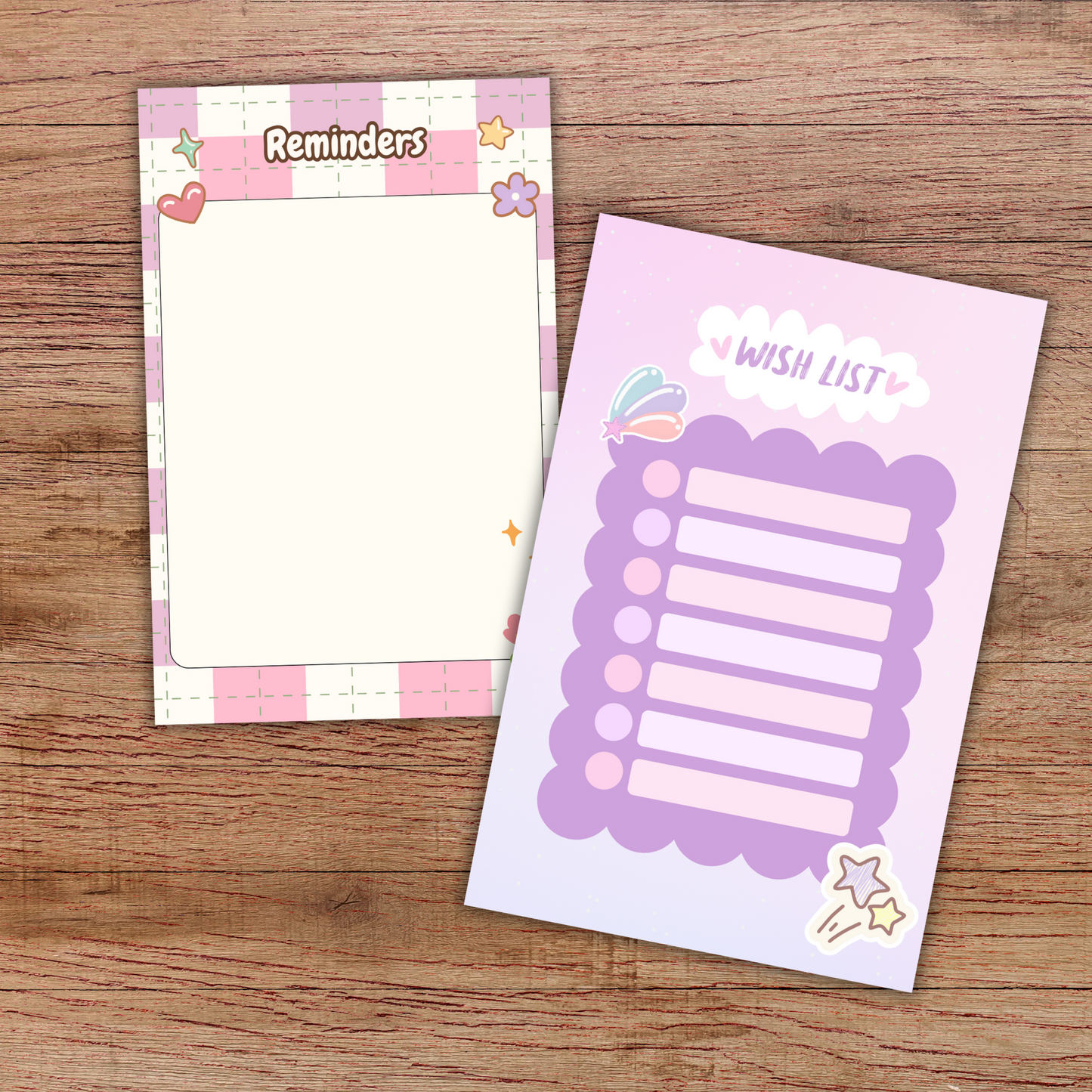 Custom A5 Handmade Planner Notebook β Beautiful Layout with 60 Pages Sunny Sky Studio