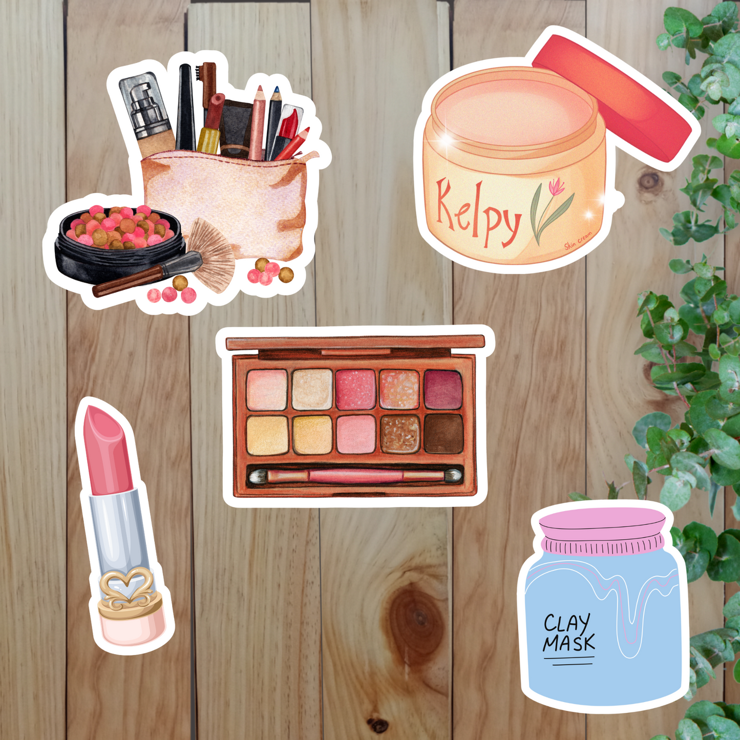Makeup Sticker (20-Piece) Sunny Sky Studio