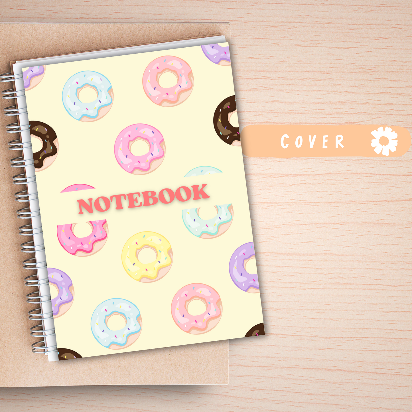 Student Schedule Notebook Planner A5– 60 Pages + 2 Bonus Sticker Sheets Sunny Sky Studio