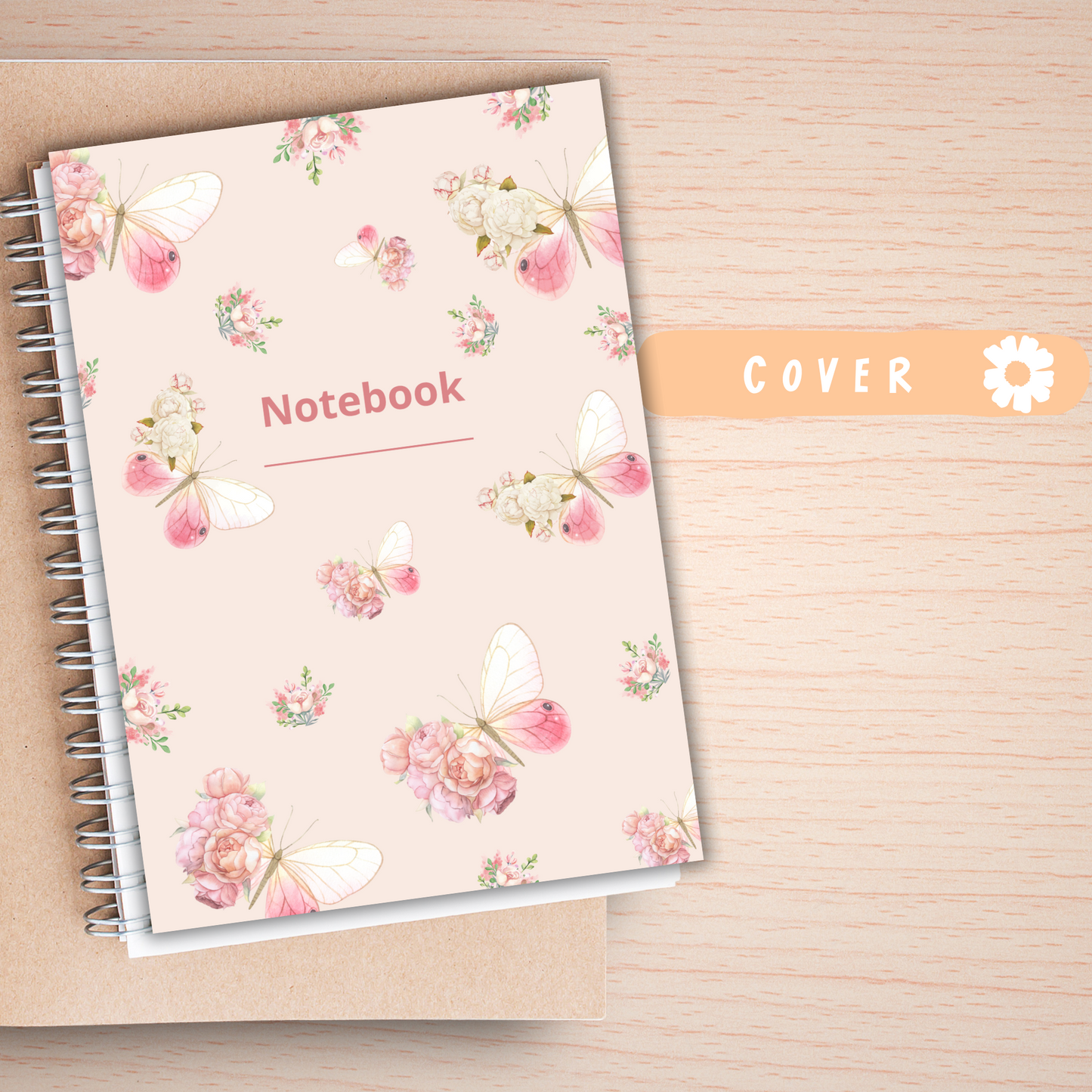 Student Schedule Notebook Planner A5– 60 Pages + 2 Bonus Sticker Sheets Sunny Sky Studio