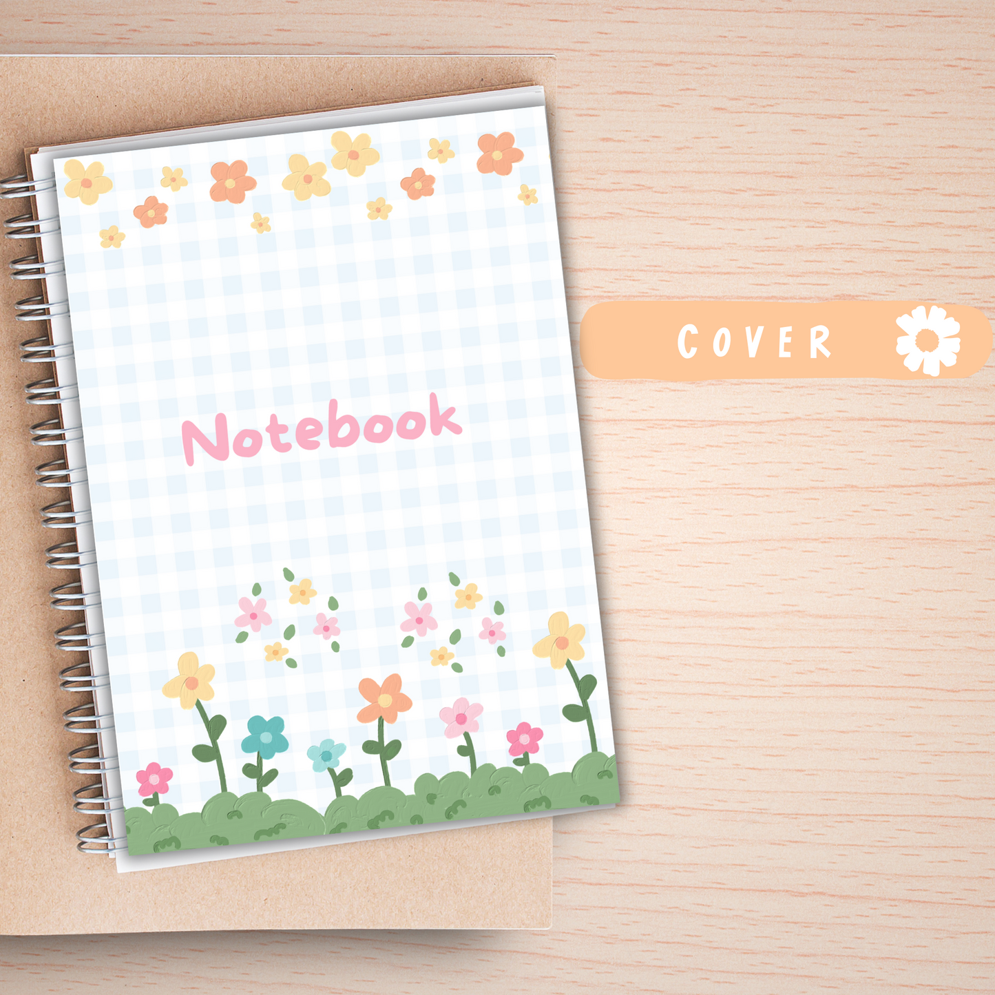 Student Schedule Notebook Planner A5– 60 Pages + 2 Bonus Sticker Sheets Sunny Sky Studio