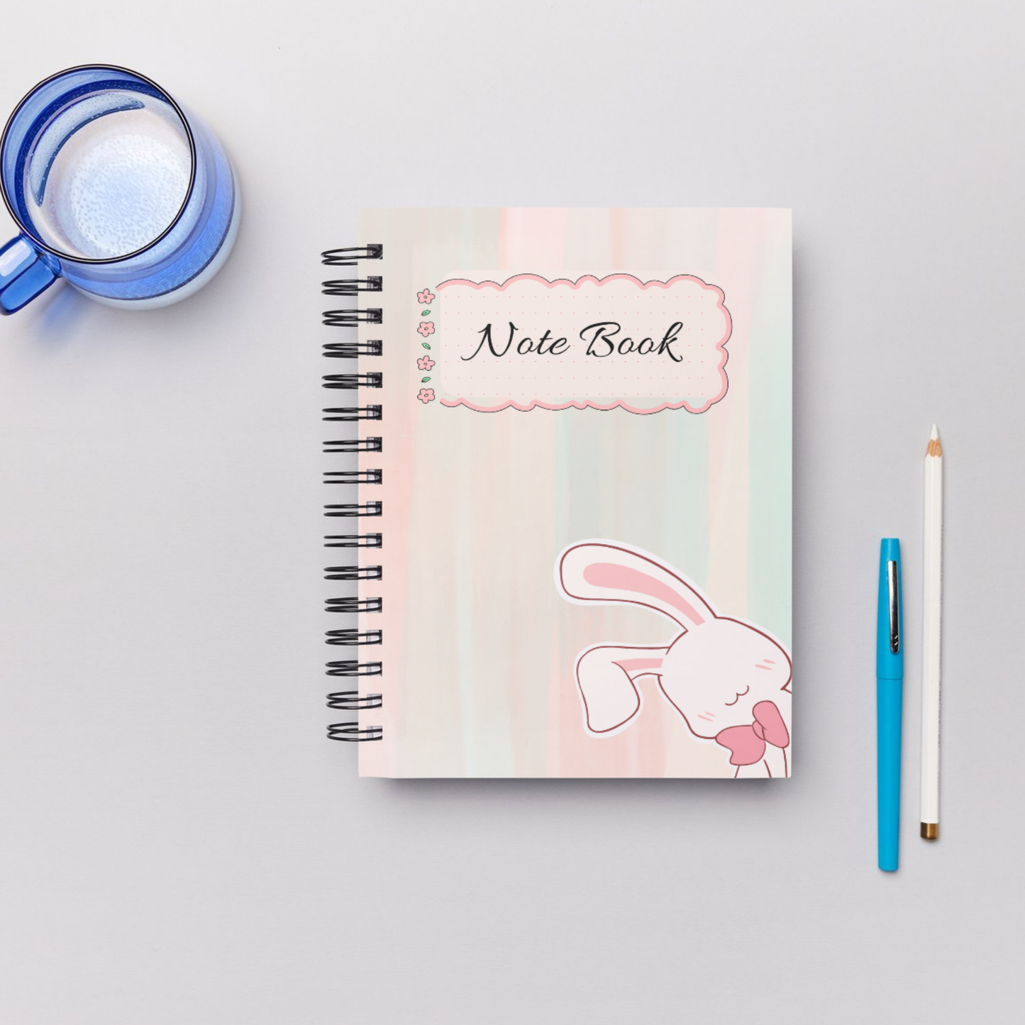 Student Schedule Notebook Planner A5– 60 Pages + 2 Bonus Sticker Sheets Sunny Sky Studio