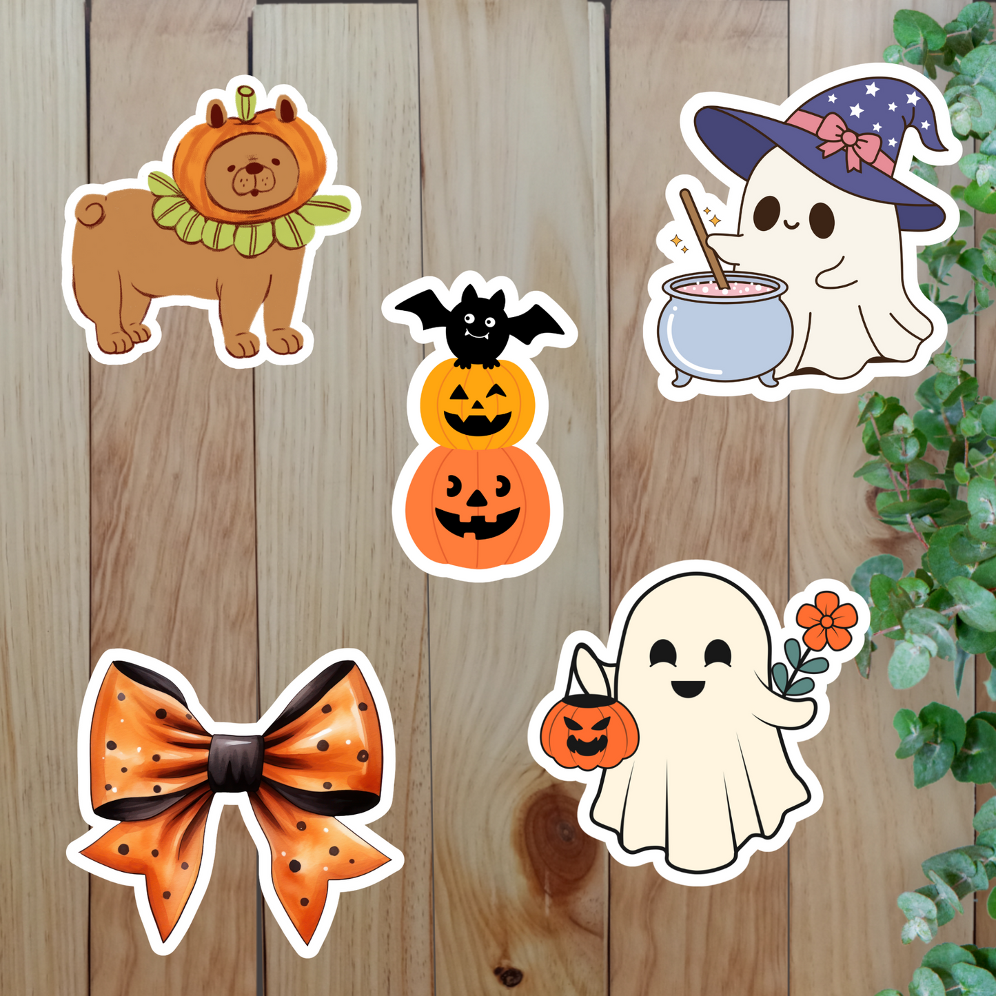 Halloween Sticker (20-Piece) Sunny Sky Studio