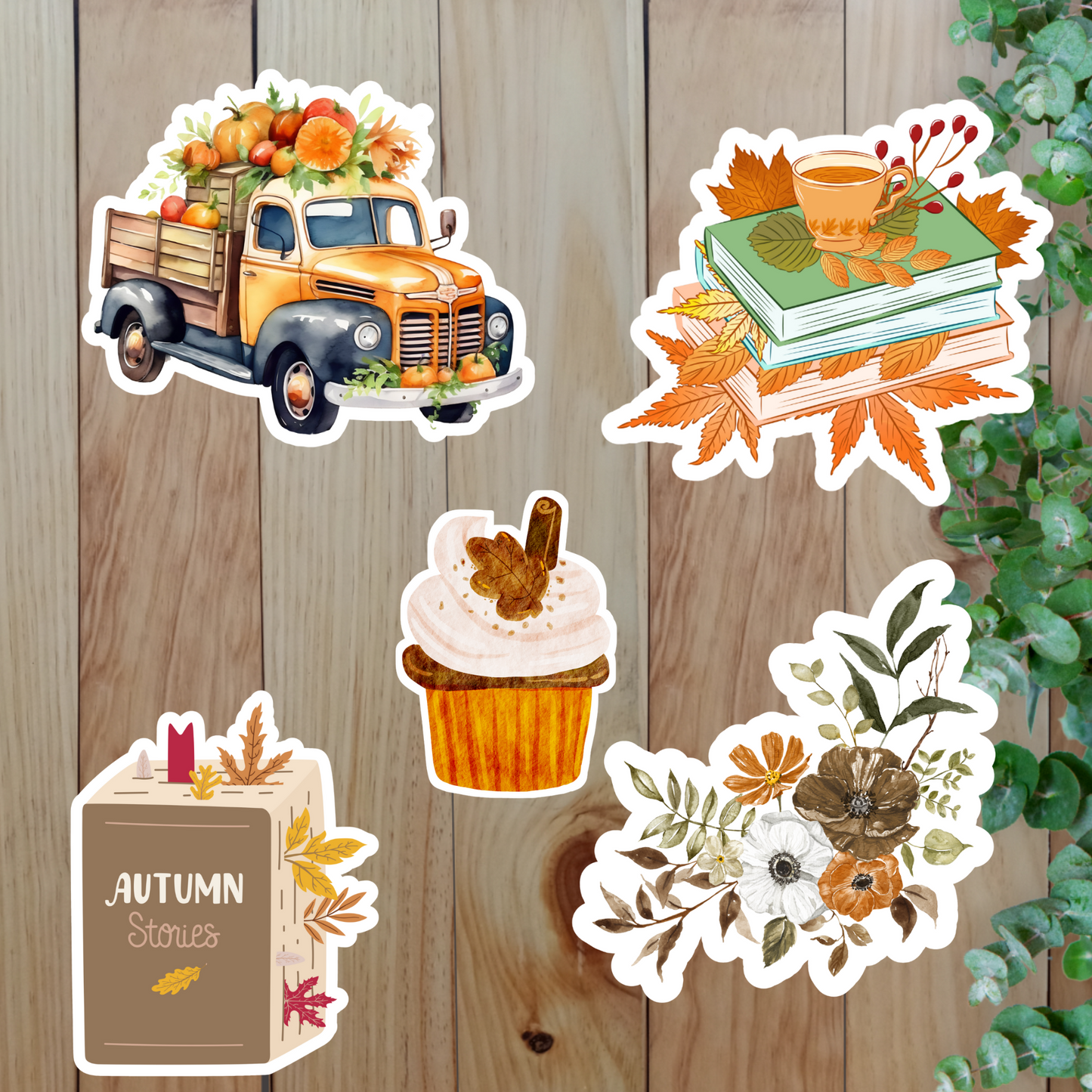 Fall Vibes Sticker (20-Piece ) Sunny Sky Studio