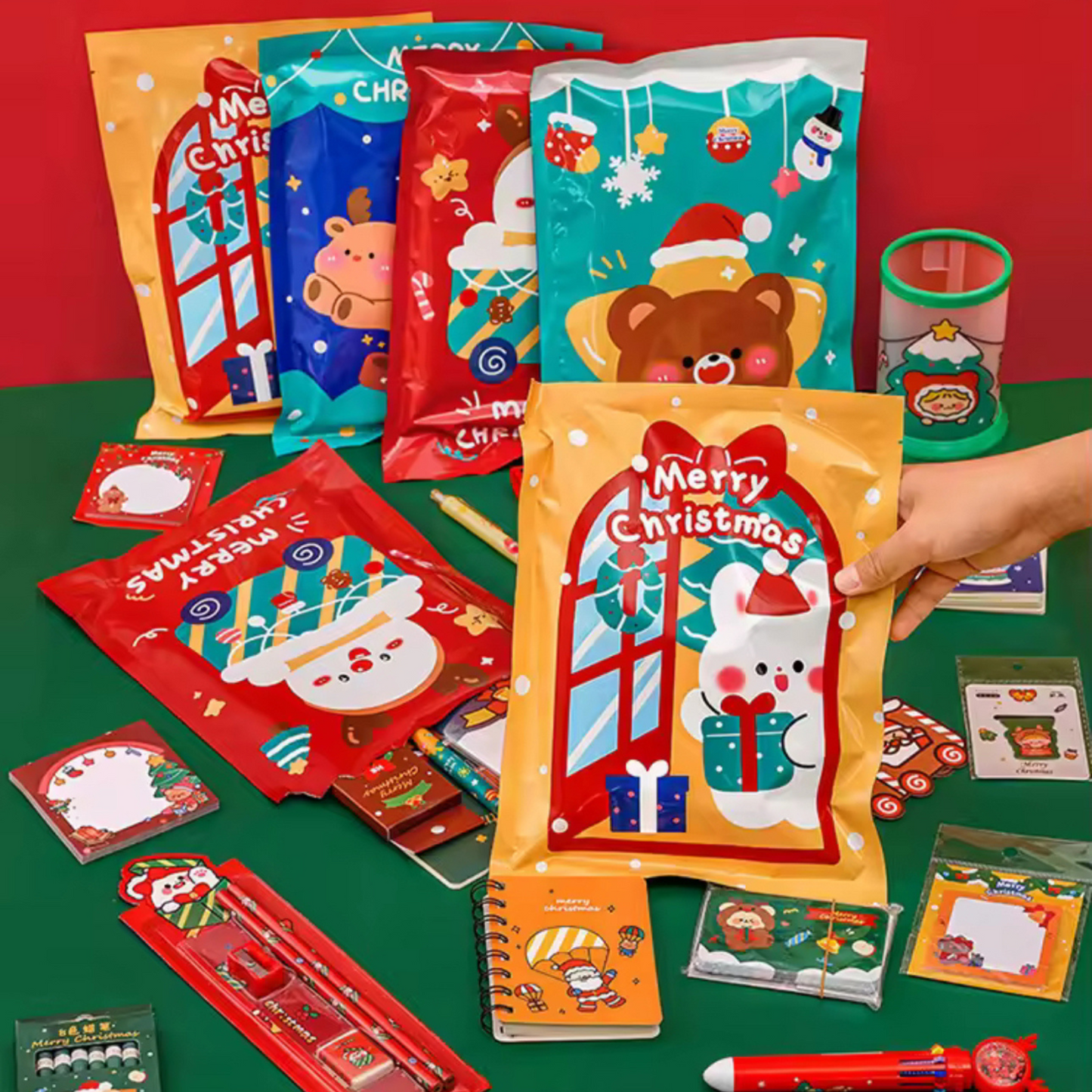 Christmas Stationery Blind Bag – Holiday Surprise Pack, Preorder Ships October 15 Sunny Sky Studio