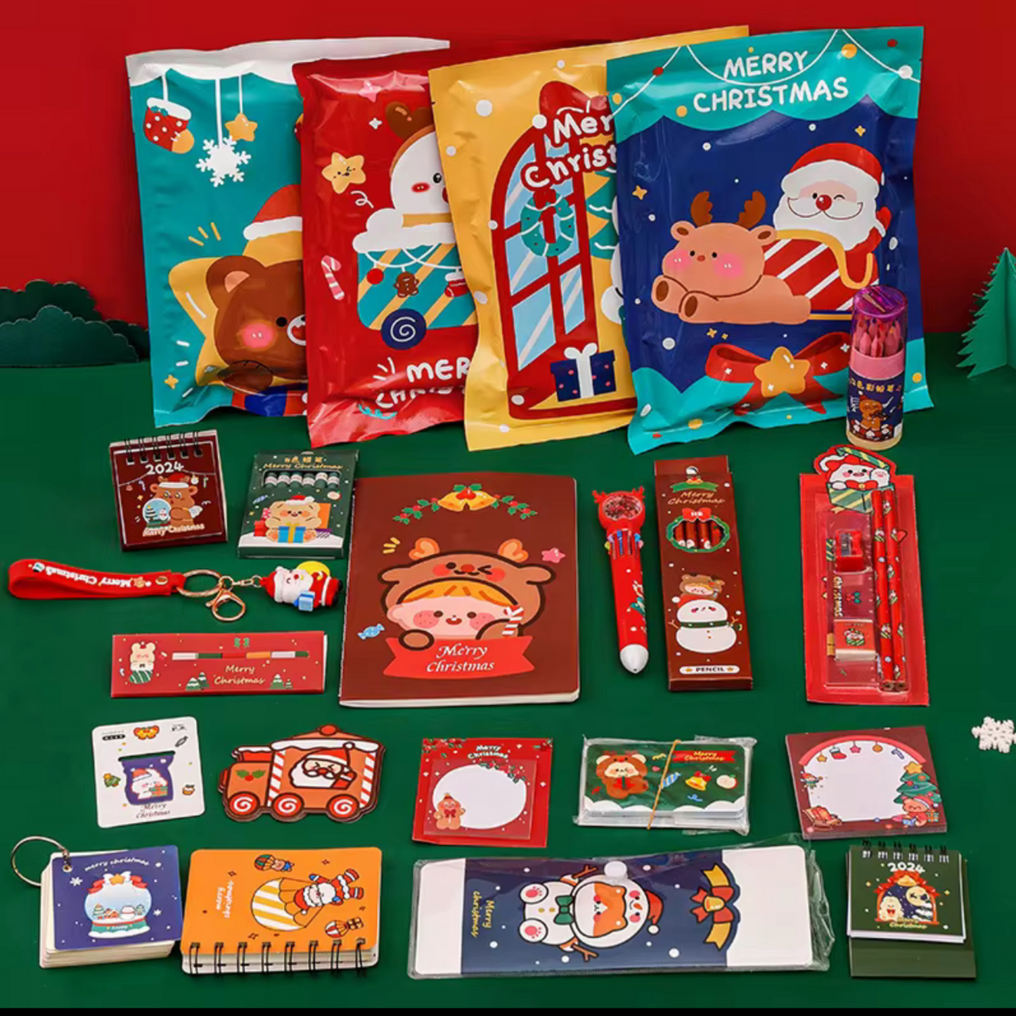 Christmas Stationery Blind Bag – Holiday Surprise Pack, Preorder Ships October 15 Sunny Sky Studio