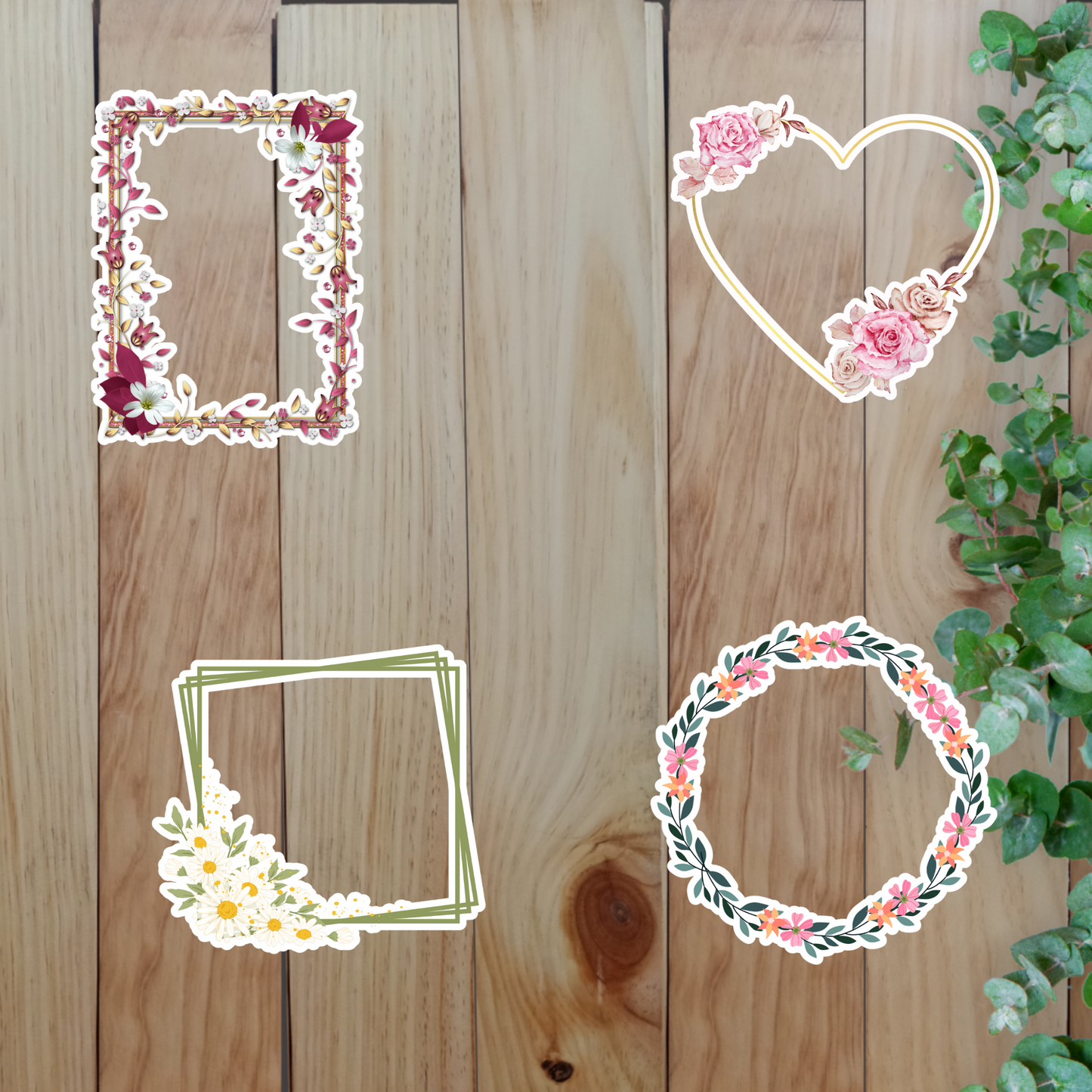 lower Frames Sticker (20-Piece) Sunny Sky Studio