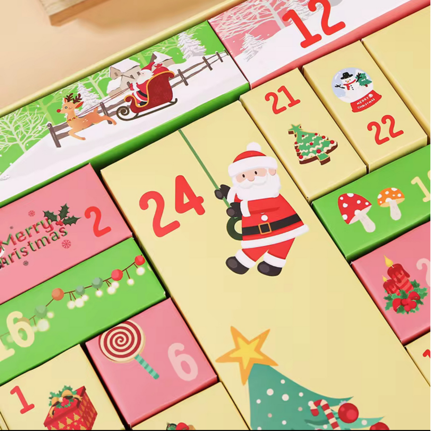 24-Day Stationery & Journal Supplies Advent Calendar – PREORDER - SHIPS OCT 31 Sunny Sky Studio
