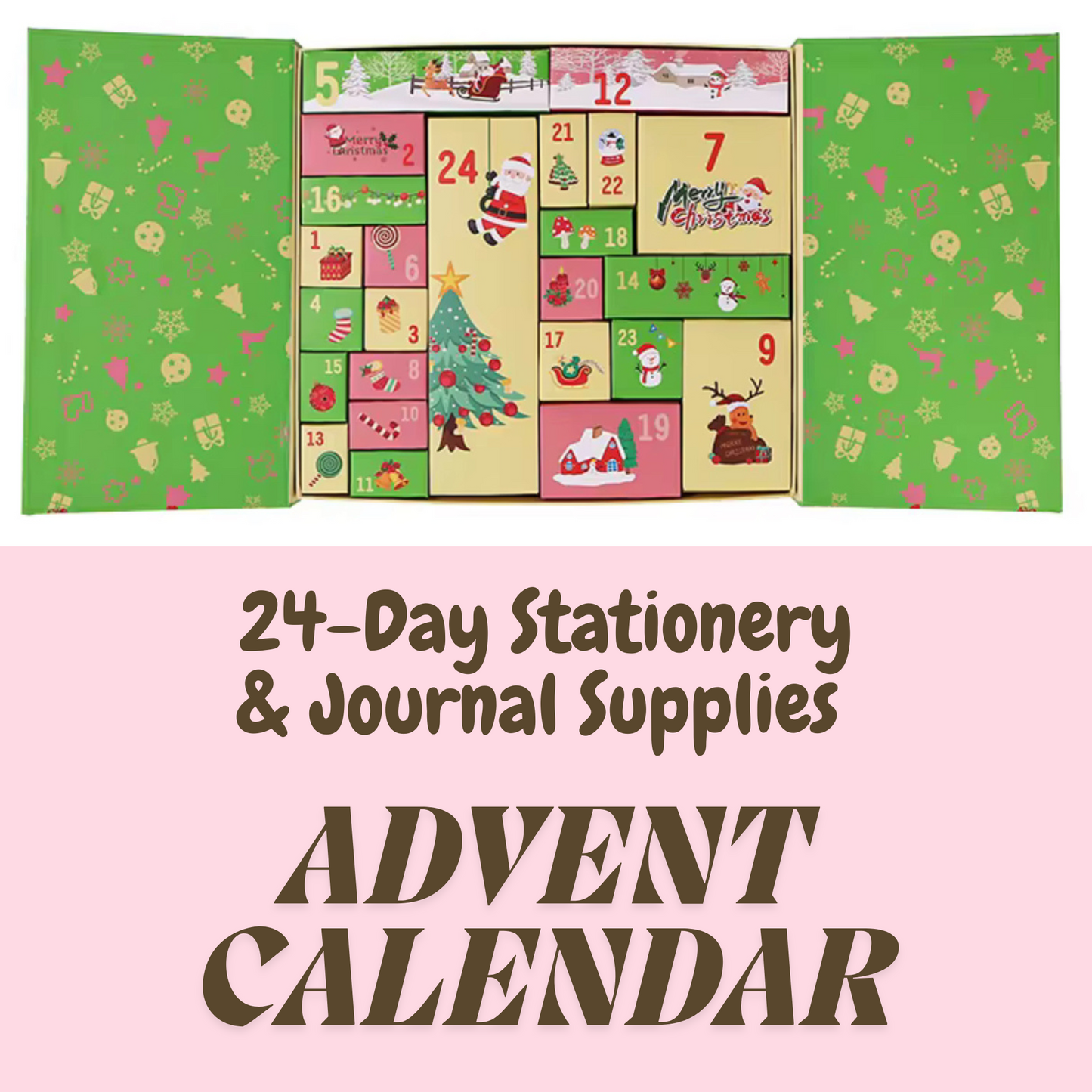 24-Day Stationery & Journal Supplies Advent Calendar – PREORDER - SHIPS OCT 31 Sunny Sky Studio