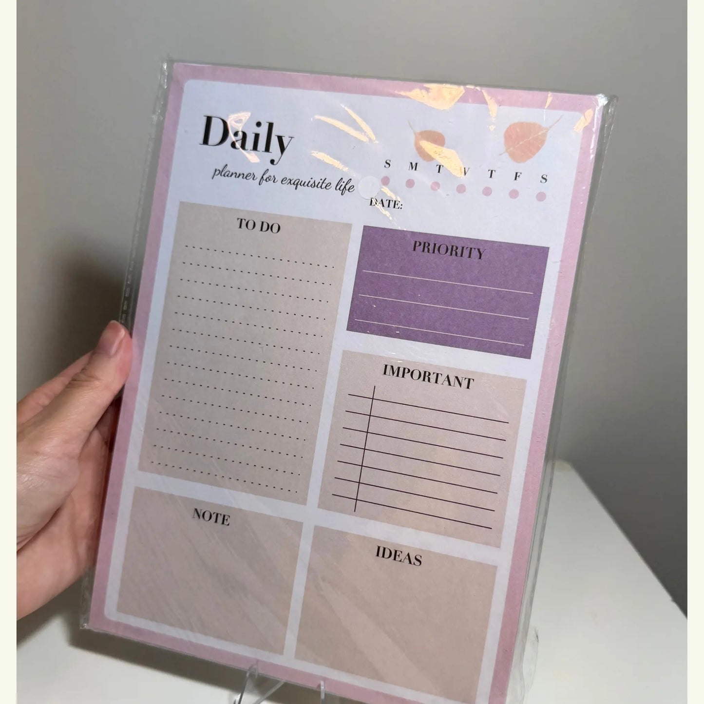 7-Piece Sticky & Planner Set - goal planner Sunny Sky Studio