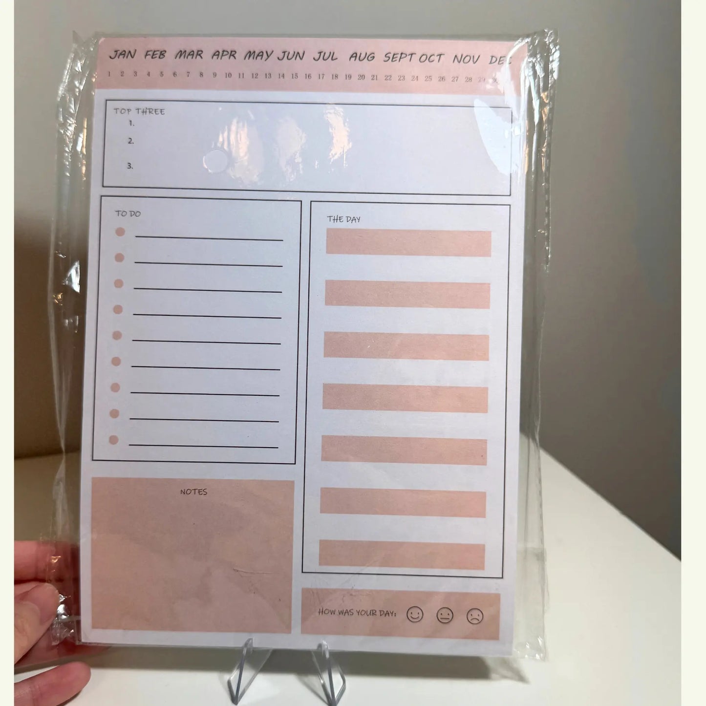 7-Piece Sticky & Planner Set - goal planner Sunny Sky Studio