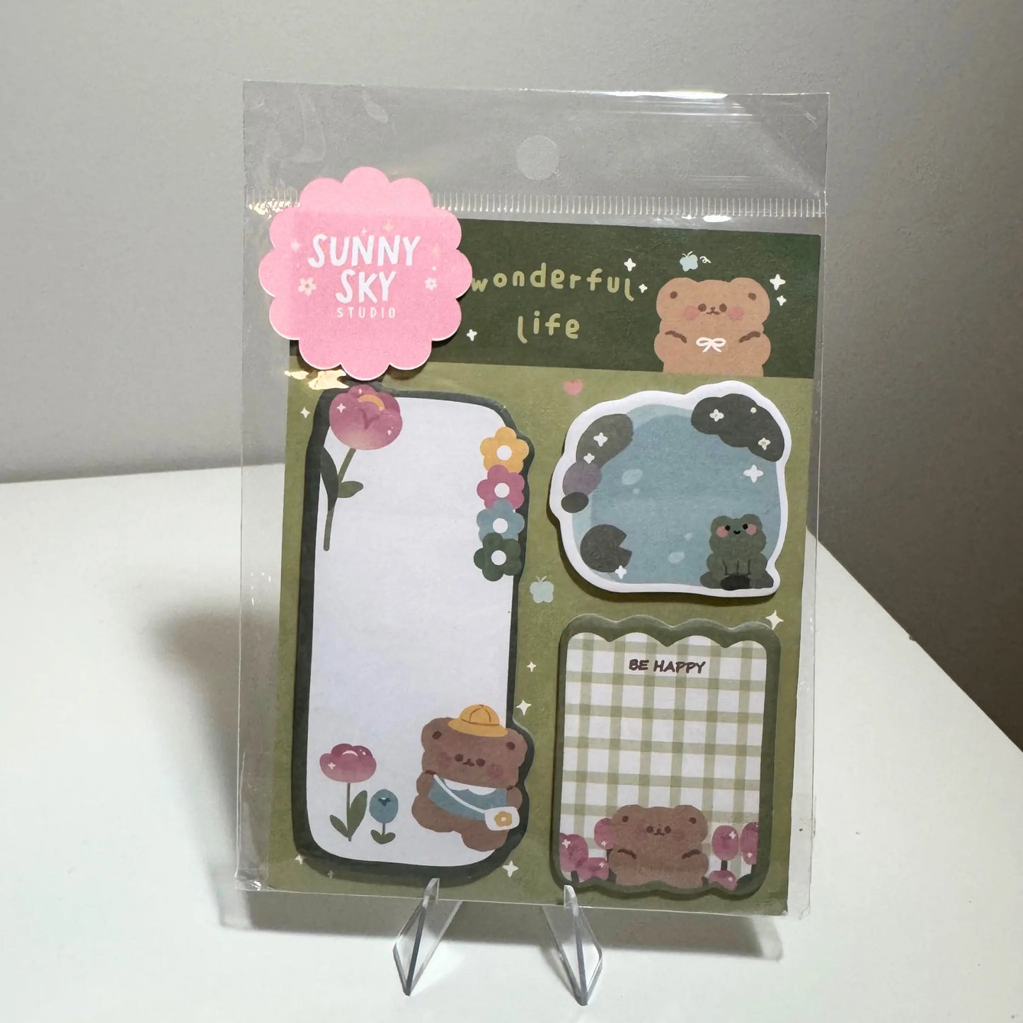 7-Piece Sticky & Planner Set - goal planner Sunny Sky Studio