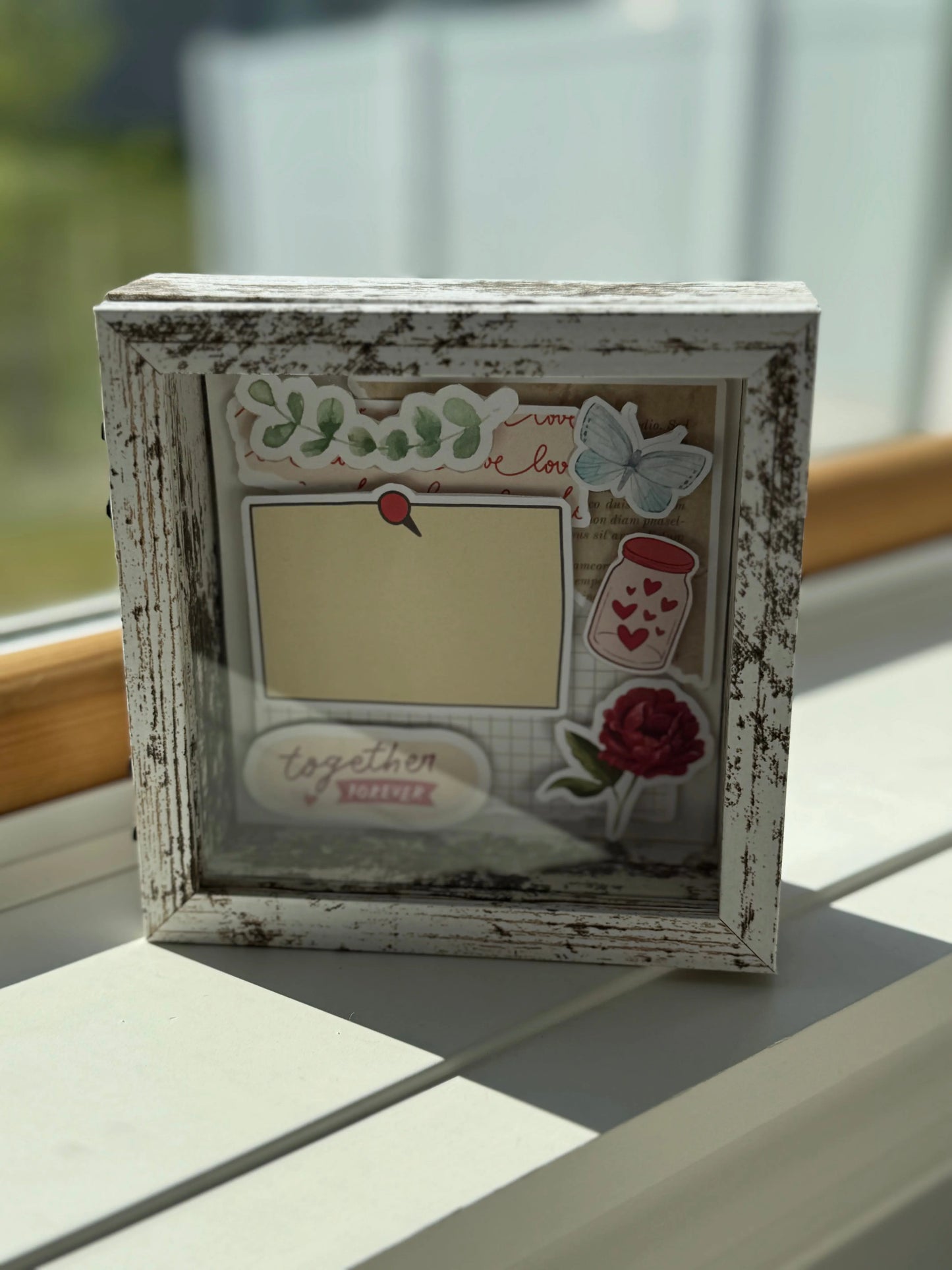 Love Story Shadow Box Sunny Sky Studio