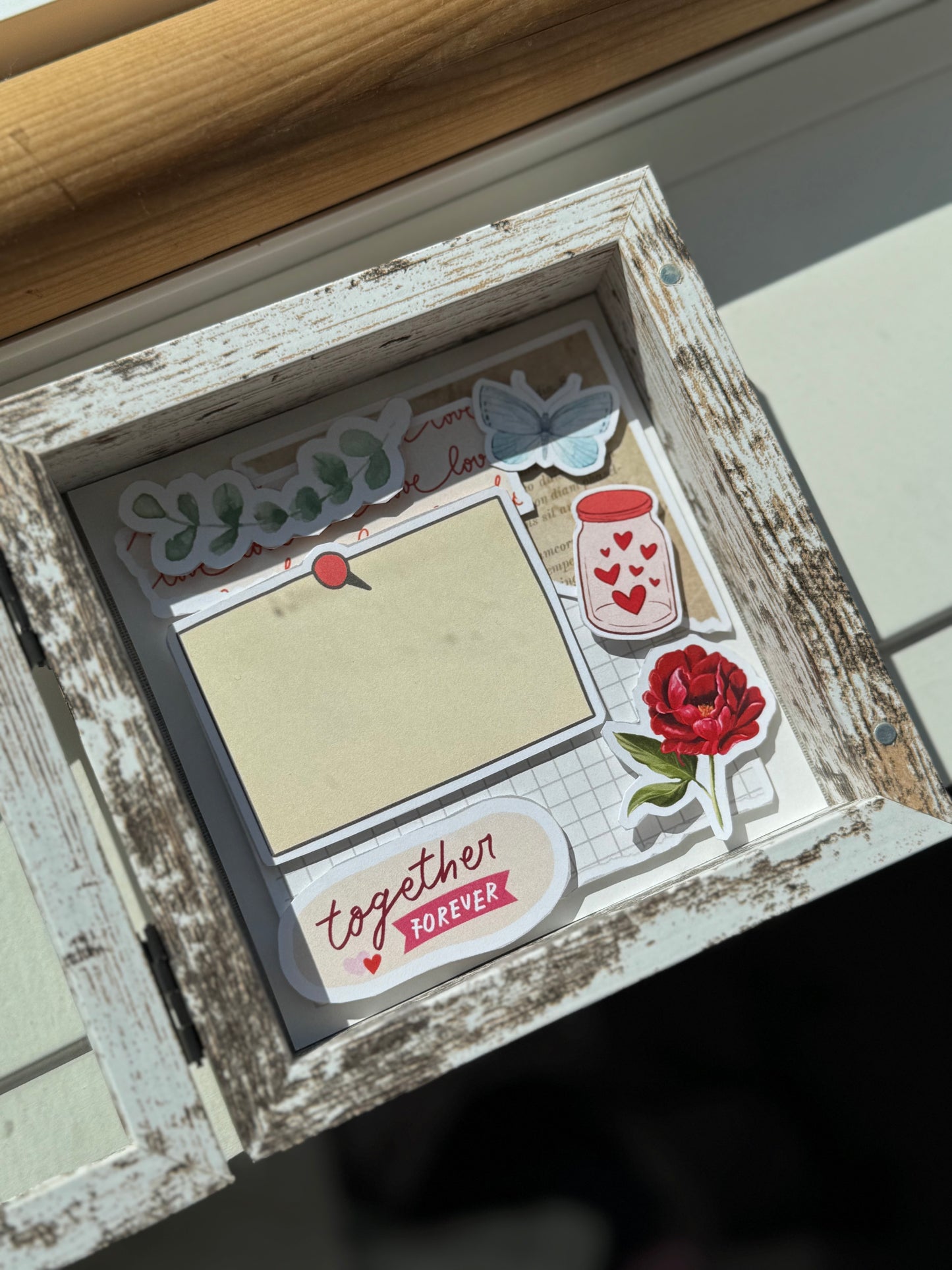 Love Story Shadow Box