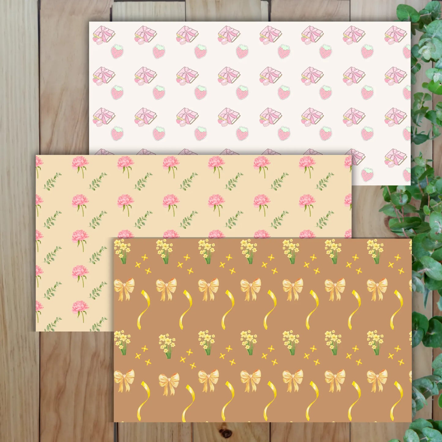 Scrapbook Paper Set – 20 Sheets, 10 Unique Designs Sunny Sky Studio