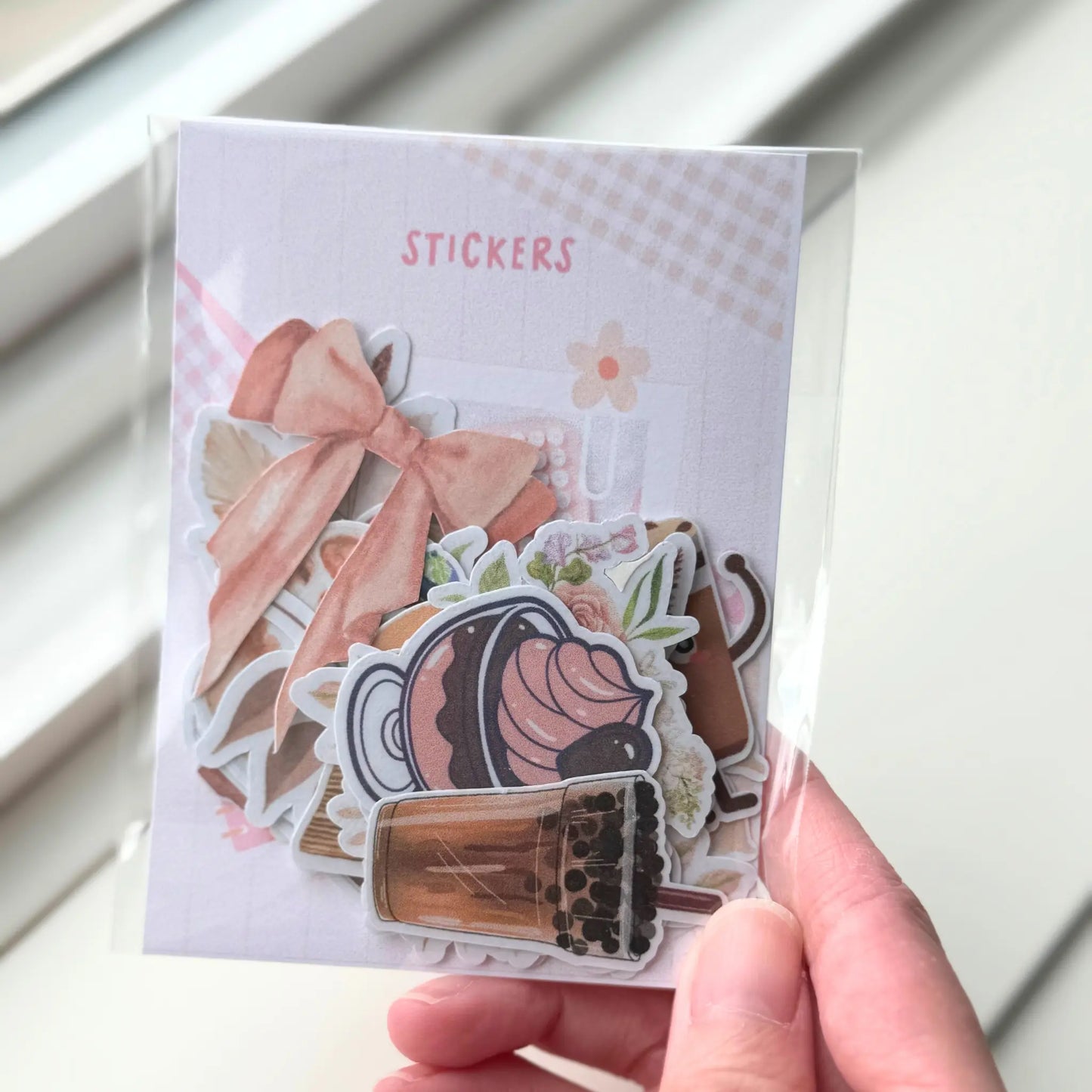 Mocha Mood Stickers (20 pieces) - Sunny Sky Studio Sunny Sky Studio