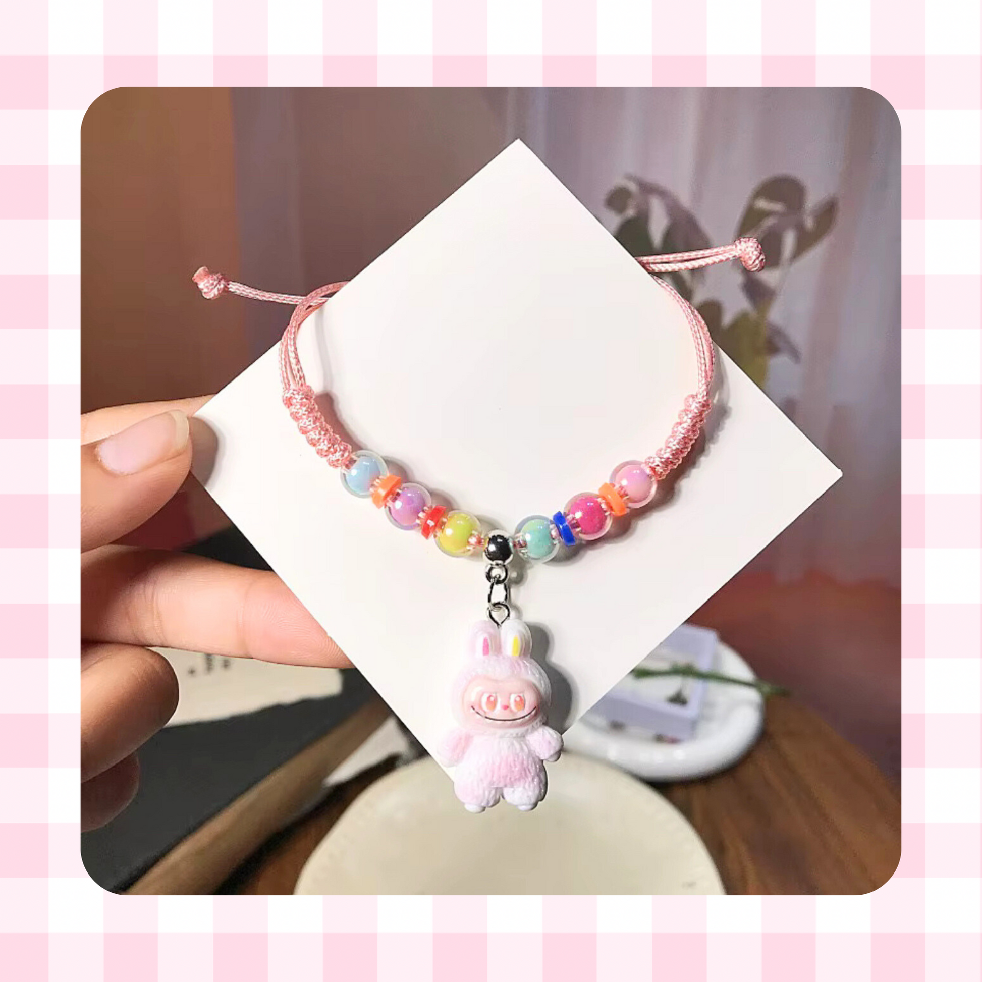 Kawaii Charm Beaded Bracelet 6 Sunny Sky Studio
