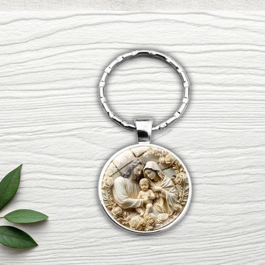 Catholic Religious Keychain 3 Sunny Sky Studio