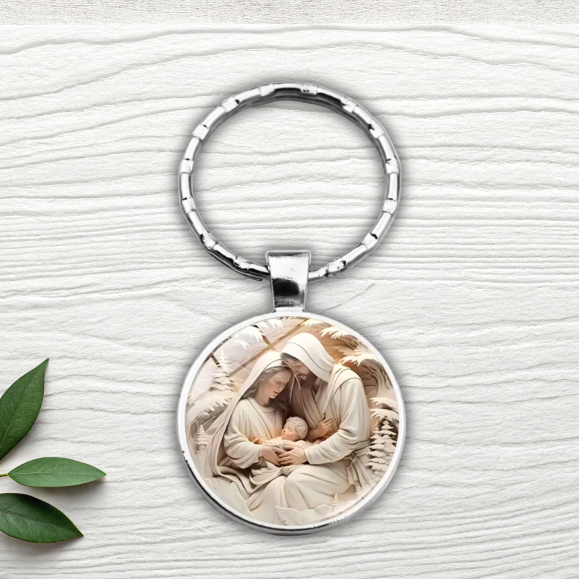 Catholic Religious Keychain 4 Sunny Sky Studio