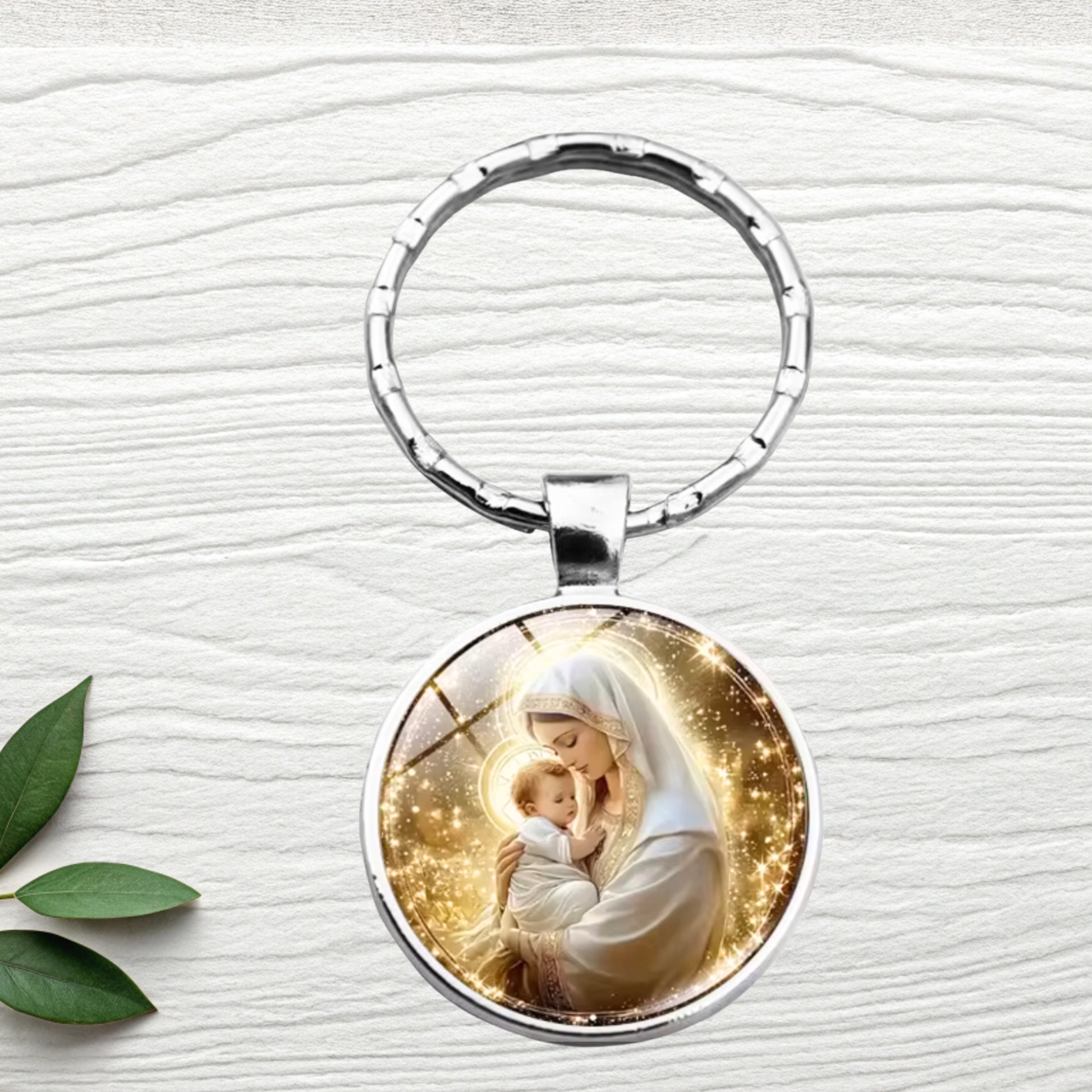 Catholic Religious Keychain 5 Sunny Sky Studio