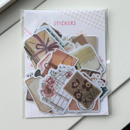 Retro Vibes Stickers (20 Pieces) Sunny Sky Studio