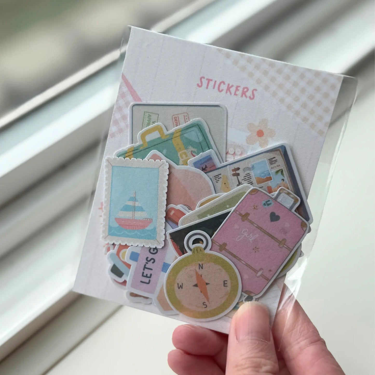 Adventure & Travel Stickers (20 Pieces) - Sunny Sky Studio Sunny Sky Studio  Stickers