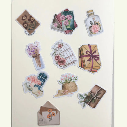 Retro Vibes Stickers (20 Pieces) Sunny Sky Studio