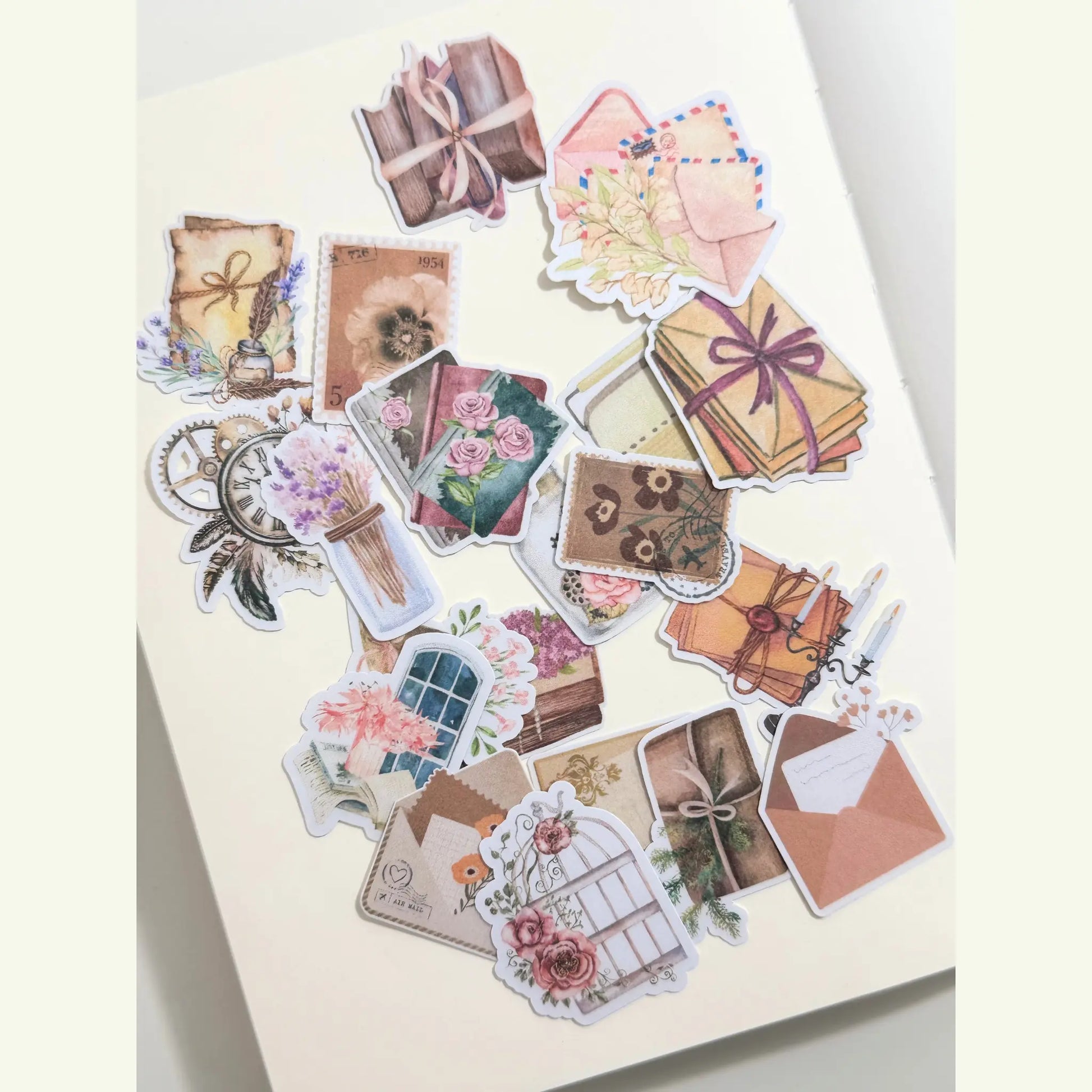 Retro Vibes Stickers (20 Pieces) Sunny Sky Studio