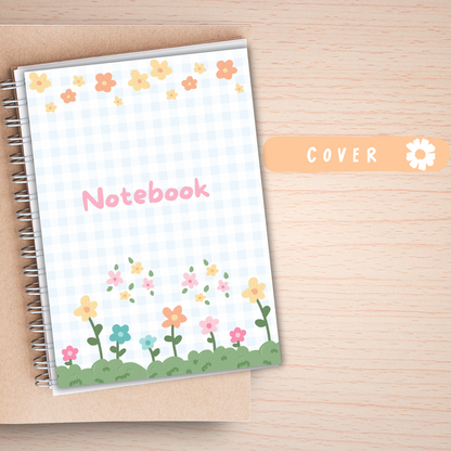 Student Schedule Notebook Planner A5– 60 Pages + 2 Bonus Sticker Sheets Sunny Sky Studio