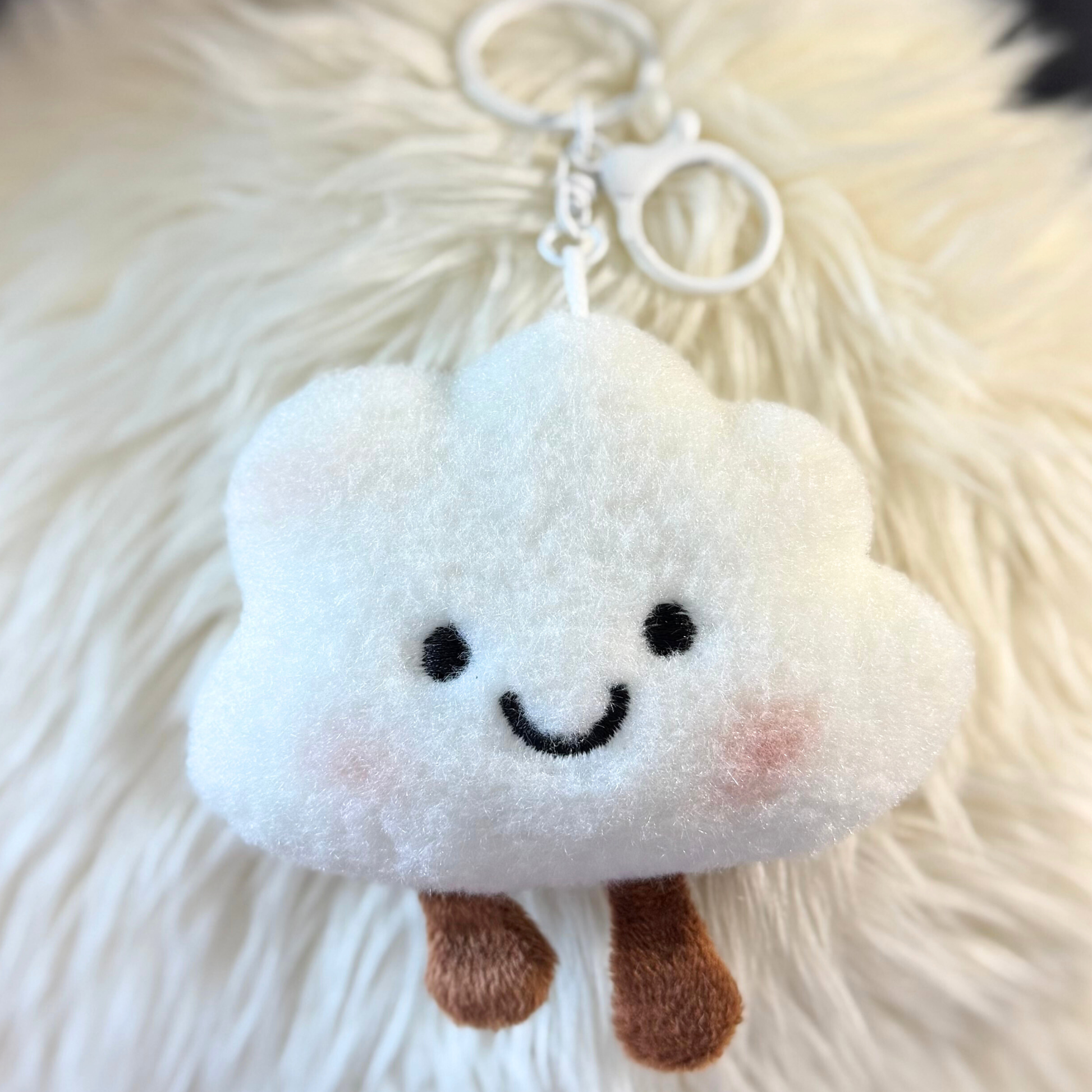 Kawaii Plush Keychain - CLOUD Sunny Sky Studio
