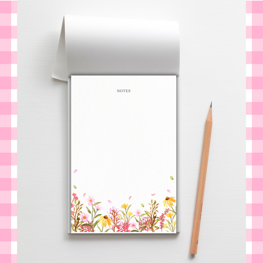 Petal & Paper | Compact 4x6 in Notepad with 50 Pages Sunny Sky Studio