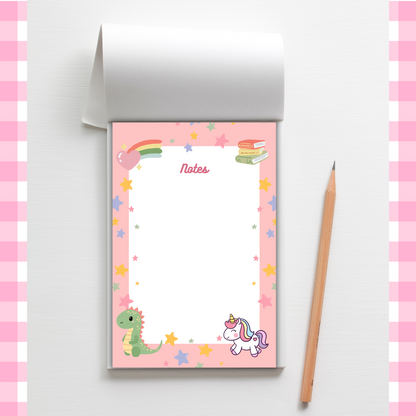 Pastel Pony | Compact 4x6 in Notepad with 50 Pages Sunny Sky Studio