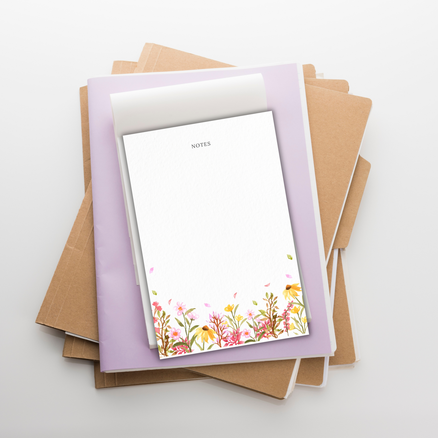 Petal & Paper | Compact 4x6 in Notepad with 50 Pages Sunny Sky Studio