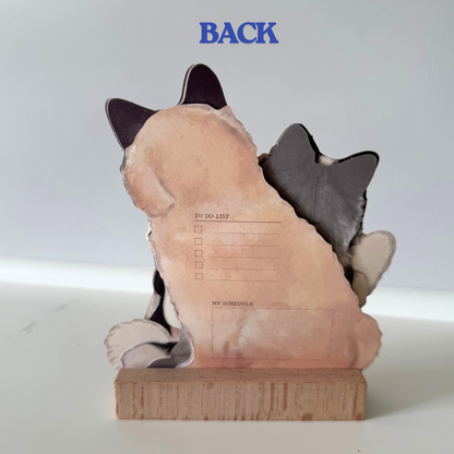 3D Dogs Desk Calendar Sunny Sky Studio