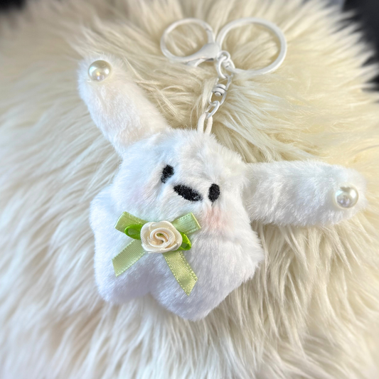Kawaii Plush Keychain - FLOWER BEAR Sunny Sky Studio