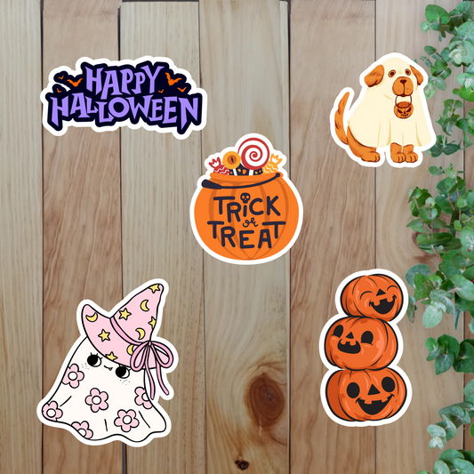 Halloween Sticker (20-Piece) Sunny Sky Studio