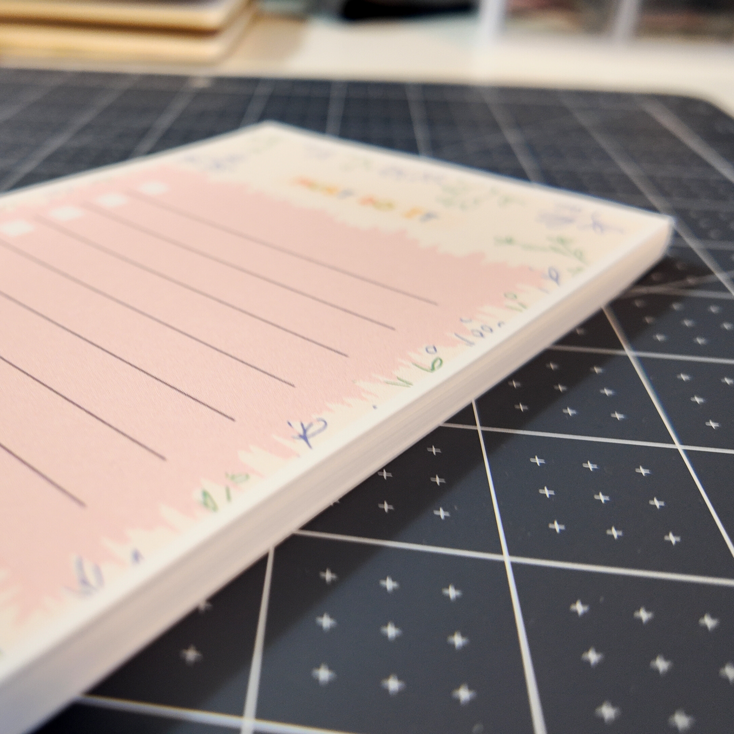 Prioritize Me | Compact 4x6 in Notepad with 50 Pages - Digital Notepad Sunny Sky Studio