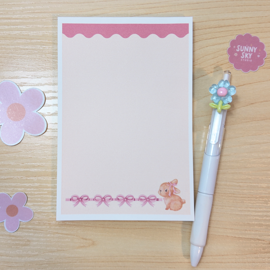 EasyText | Compact 4x6 in Notepad with 50 Pages - Daily Checklist Sunny Sky Studio