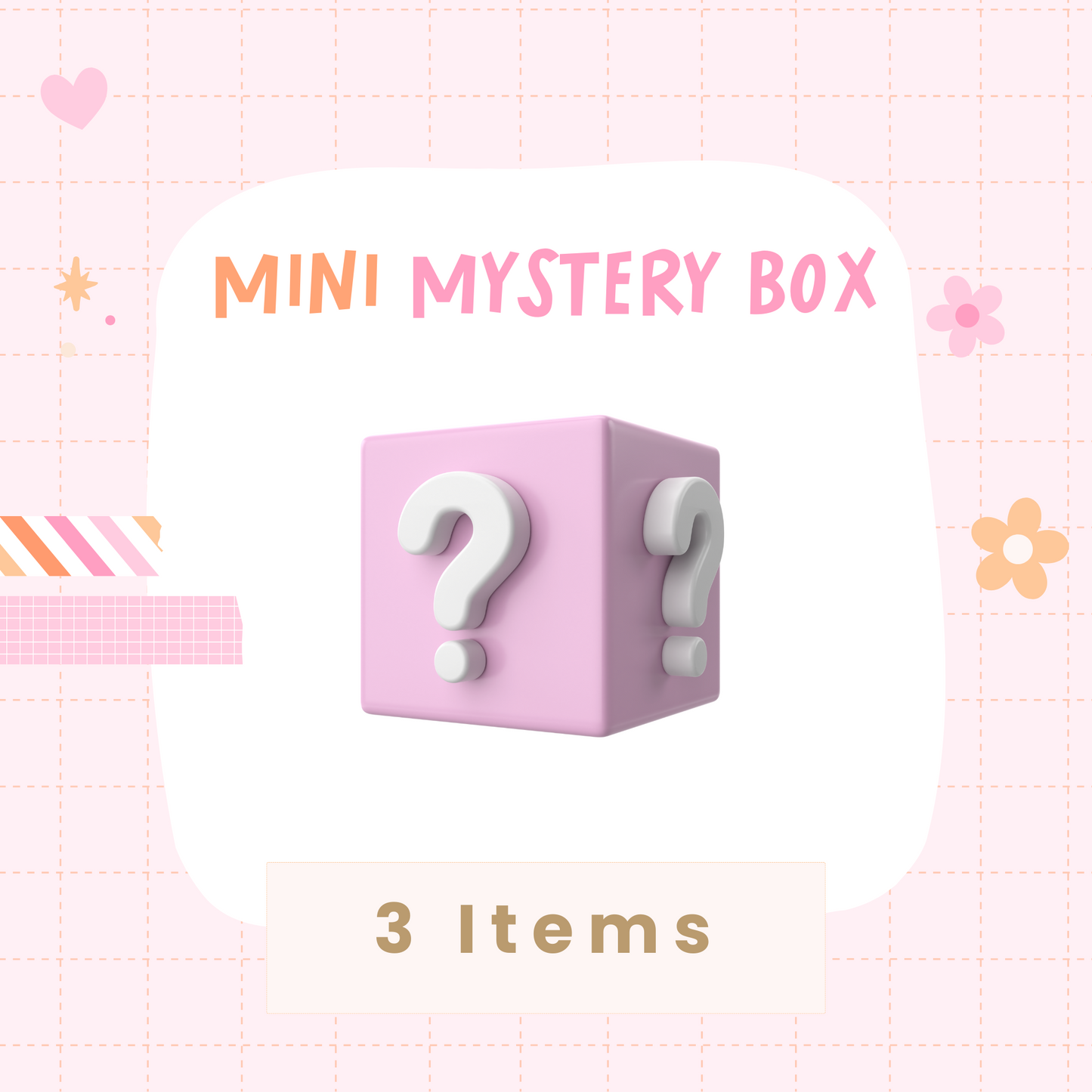 Mini Mystery Box - 3 Items Sunny Sky Studio