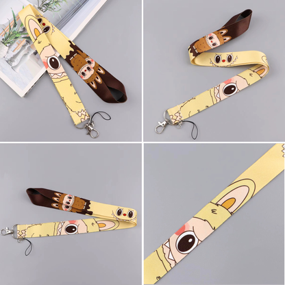 Lanyard Keychain with Card Holder 2 Sunny Sky Studio