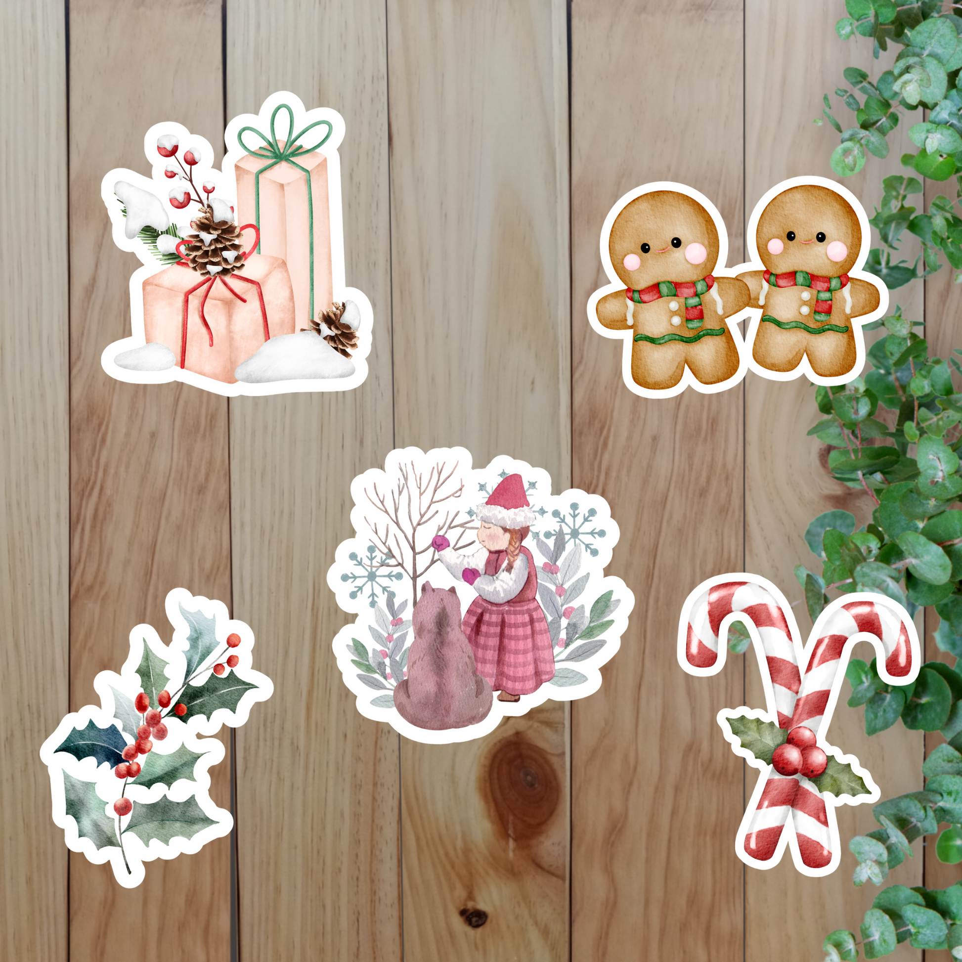 Cozy Winter Vibes Stickers (20-Piece) Sunny Sky Studio