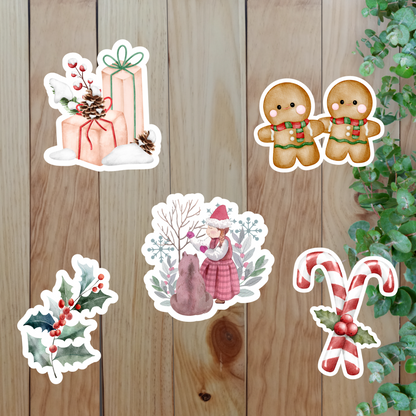 Cozy Winter Vibes Stickers (20-Piece) Sunny Sky Studio
