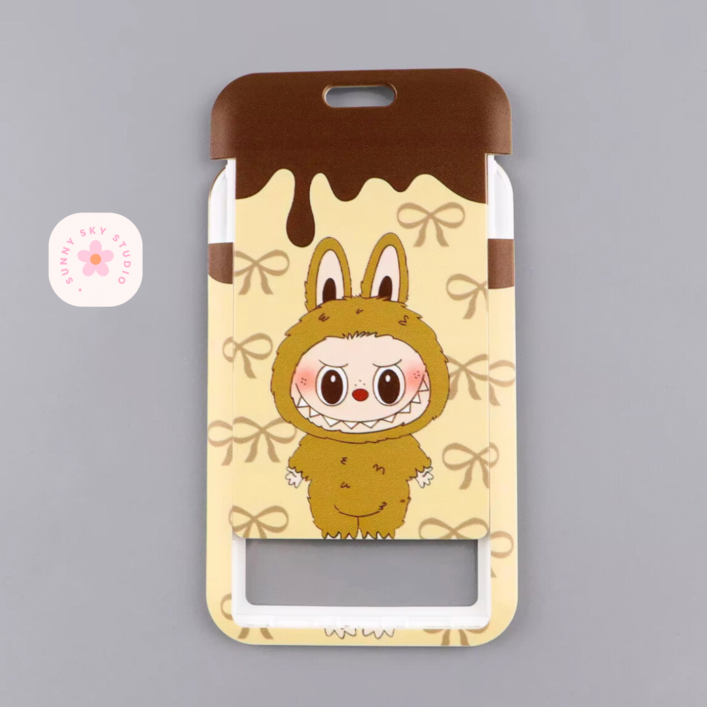 Lanyard Keychain with Card Holder 2 Sunny Sky Studio