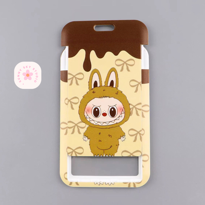 Lanyard Keychain with Card Holder 2 Sunny Sky Studio