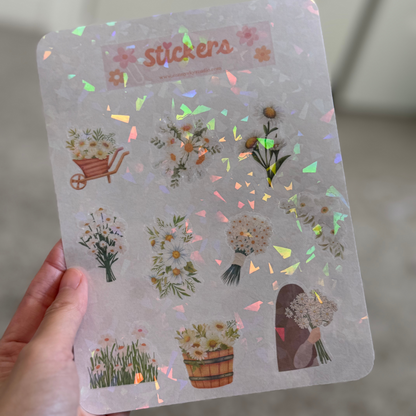 Daisy Sticker Sheet