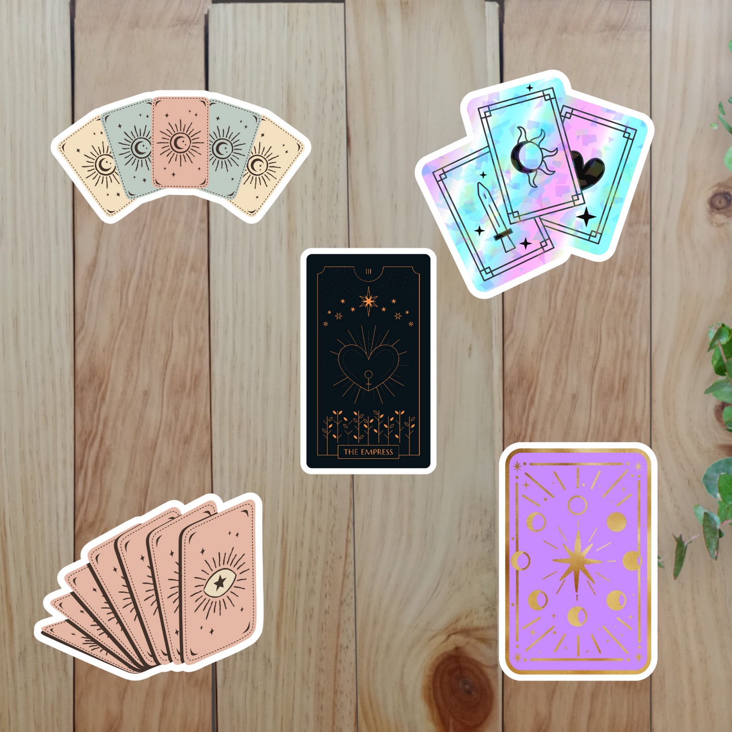 Tarot Card Stickers (20-Piece) Sunny Sky Studio
