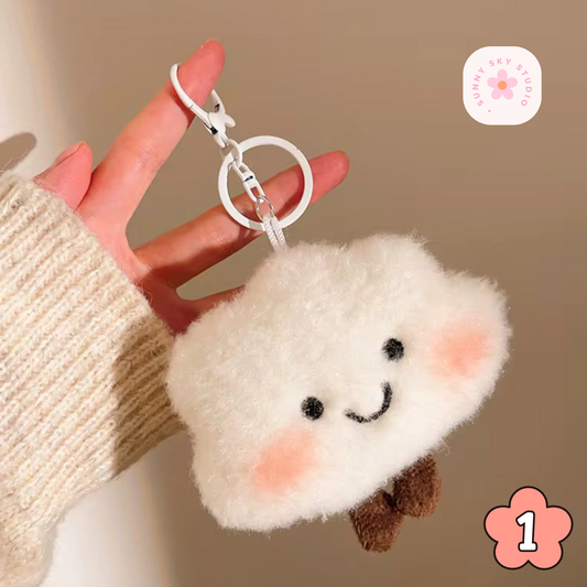 Kawaii Plush Keychain - CLOUD Sunny Sky Studio